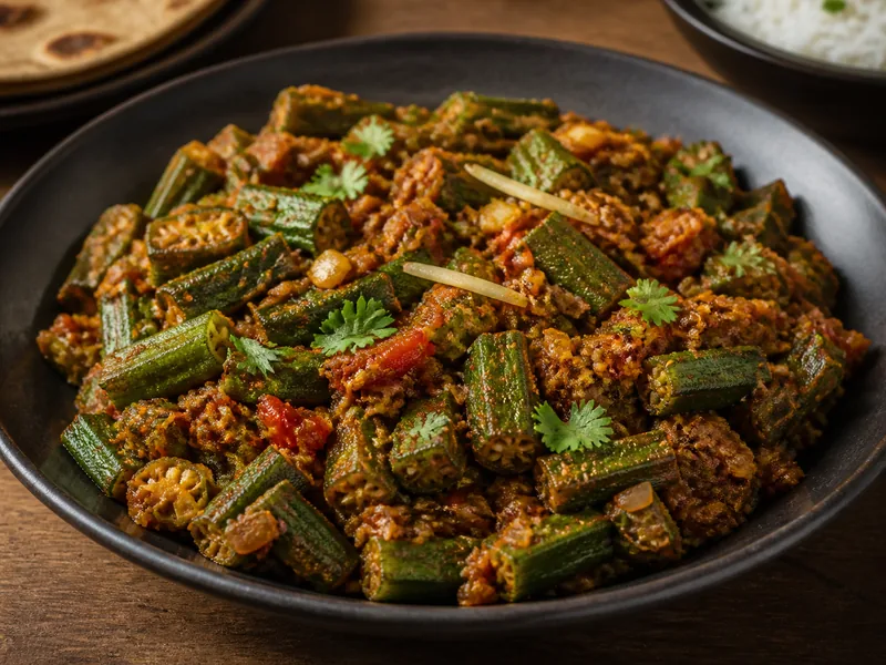 Danie Bhindi Masala