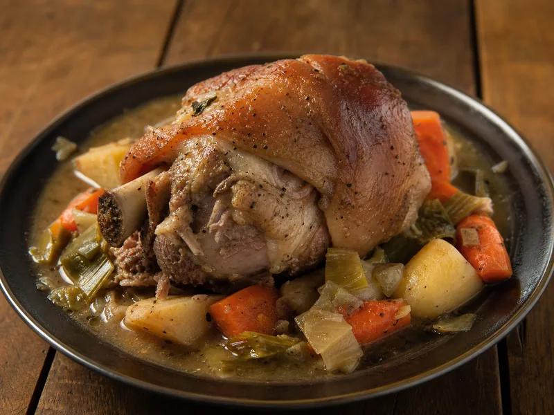 Danie Golonka z warzywami