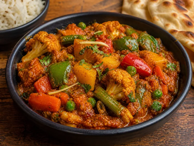 Danie Kadai Vegetable