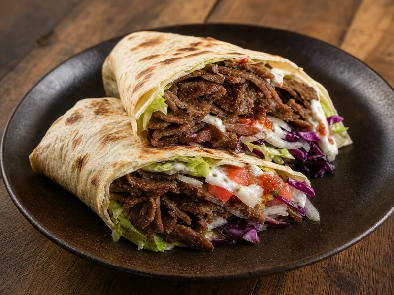 Danie Kebab z wołowiną