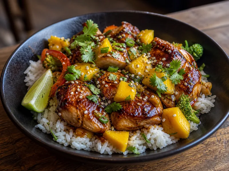 Danie Kurczak teriyaki mango