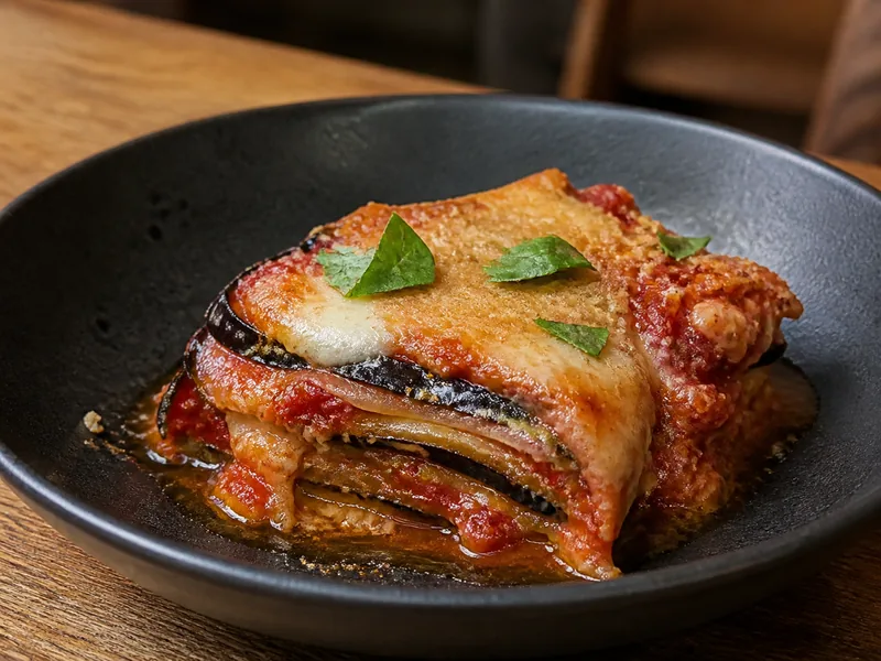 Danie Parmigiana di melanzane