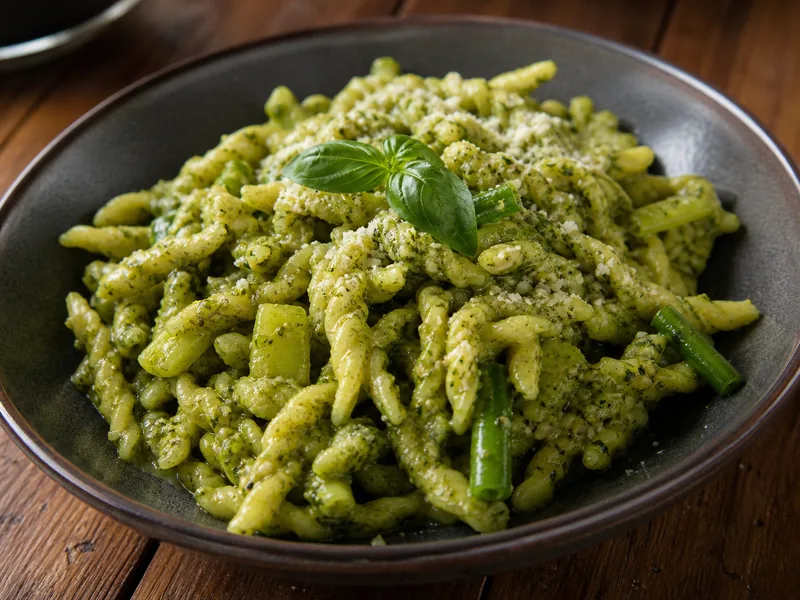 Danie Pasta pesto