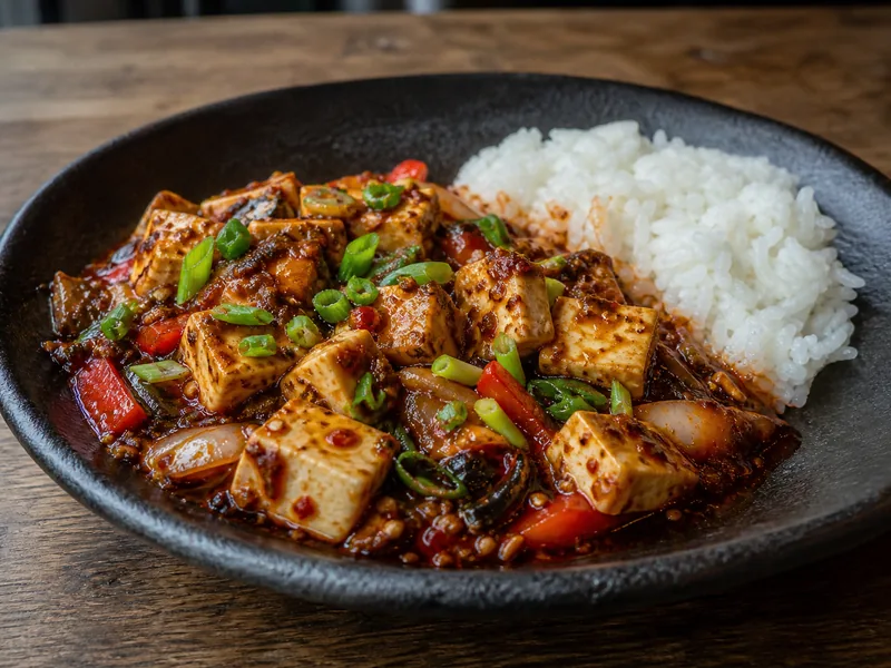 Danie Tofu po seczuańsku