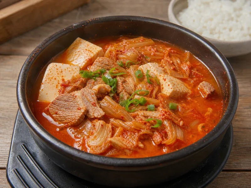 Danie Zupa kimchi